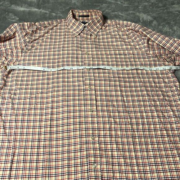 Lands End Men’s Plaid Button Down Shirt - Picture 5 of 7